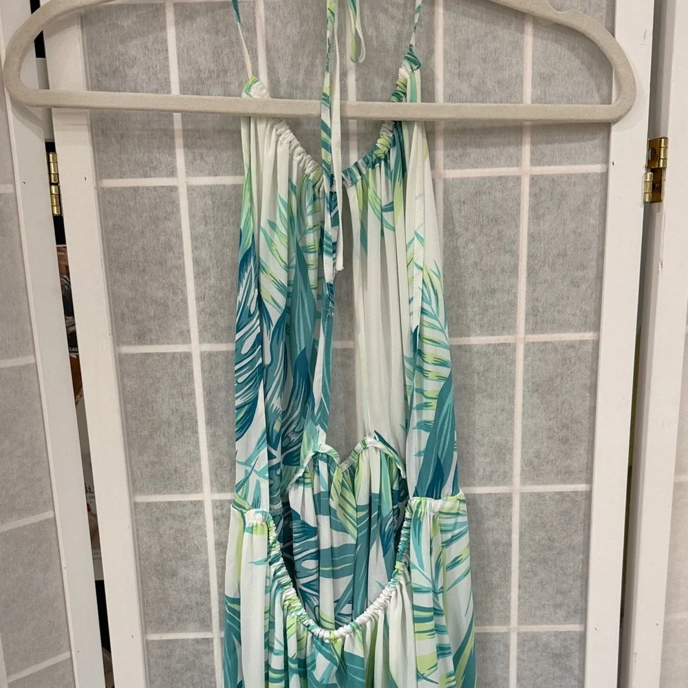 Cupshe Tropical Halter Maxi Dress - Picture 5 of 7